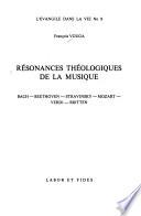 Résonances théologiques de la musique
