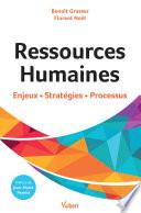 Ressources Humaines : enjeux, stratégies, processus
