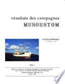 Résultats des campagnes MUSORSTOM