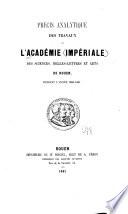 Résumé analytique des travaux