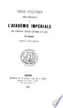 Résumé analytique des travaux ...