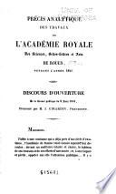 Résumé analytique des travaux