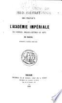 Résumé analytique des travaux
