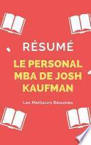 Résumé - Le Personal MBA de Josh Kaufman