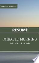 (Résumé) MIRACLE MORNING de Hal Elrod