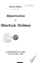 Résurrection de Sherlock Holmes