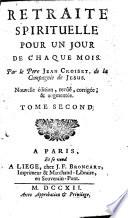 Retraite spirituelle pour un jour de chaque mois