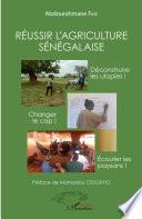 Réussir l'agriculture sénégalaise