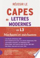 Réussir le CAPES de Lettres Modernes en L3. Programme 2026 - Méchants et méchantes