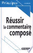 Réussir le commentaire composé