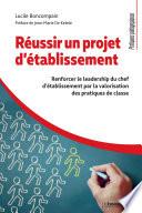 Réussir un projet d'établissement