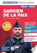 Réussite Concours - Gardien de la paix - 2024-2025- Préparation complète