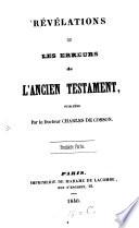 Révélations sur les erreurs de l'Ancien Testament