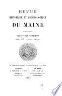 Review historique et archeologique du Maine