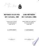 Revised Statutes of Canada, 1985