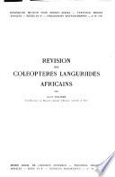 Revision des Coleopteres Languriides africains