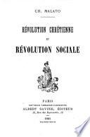 Révolution chrétienne et révolution sociale