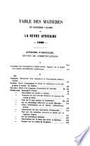 Revue africaine