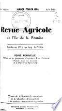 Revue agricole de l'Ile de la Réunion