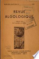 Revue algologique