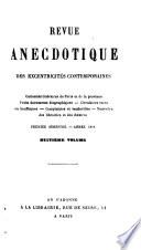 Revue anecdotique des lettres et des arts