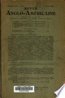 Revue anglo-americaine