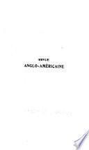 Revue anglo-américaine ...