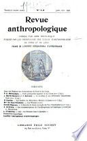 Revue anthropologique