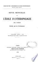 Revue anthropologique