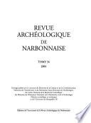 Revue archéologique de Narbonnaise