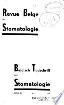 Revue belge de stomatologie