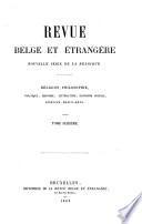 Revue belge et étrangère