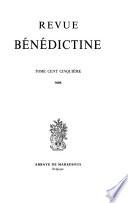 Revue bénédictine