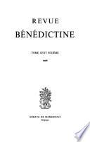 Revue bénédictine