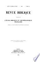 Revue biblique