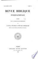 Revue biblique