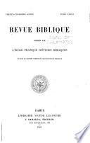Revue biblique