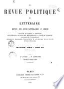 Revue bleue politique et littéraire