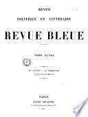 Revue bleue politique et littéraire