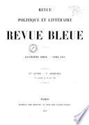 Revue bleue politique et littéraire