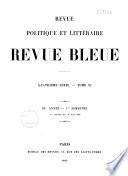 Revue bleue politique et littéraire