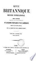 Revue britannique, publ. par mm. Saulnier fils et P. Dondey-Dupré
