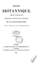 Revue britannique, publ. par mm. Saulnier fils et P. Dondey-Dupré