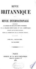 Revue britannique, publ. par mm. Saulnier fils et P. Dondey-Dupré