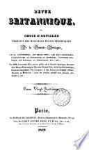 Revue britannique, publ. par mm. Saulnier fils et P. Dondey-Dupré