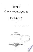 Revue catholique de l'Alsace ...