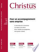 Revue Christus : Pour un accompagnement sans emprise