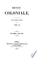 Revue coloniale