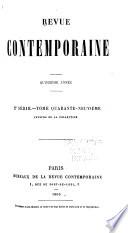Revue contemporaine et athenaeum français