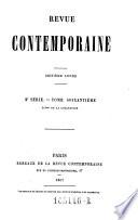 Revue contemporaine